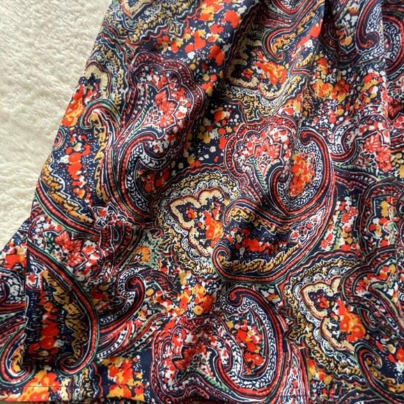 Adorable Colorful Paisley Mini Dress - Picture 4 of 6
